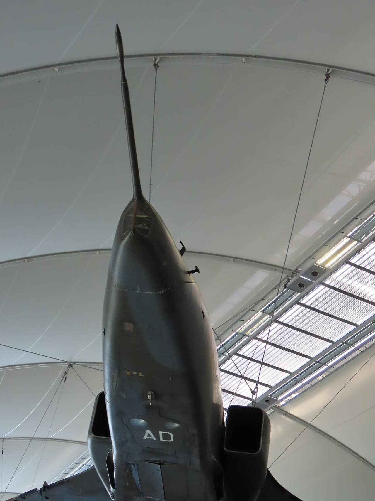 RAF SEPECAT Jaguar preserved at the RAF Museum