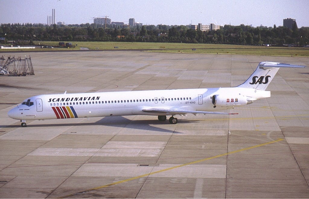 SAS MD-81 OY-KHO