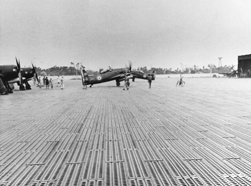 French F8F Bearcats in Indochina