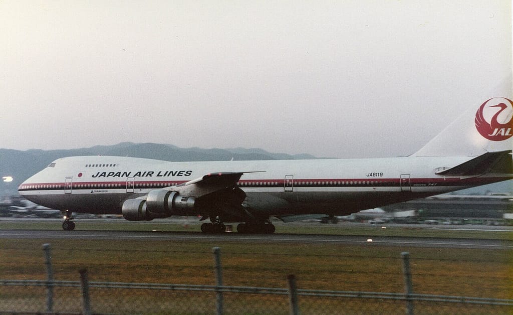 Boeing 747SR Japan Airlines Itami