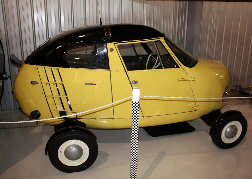 A restored 1954 Taylor Aerocar