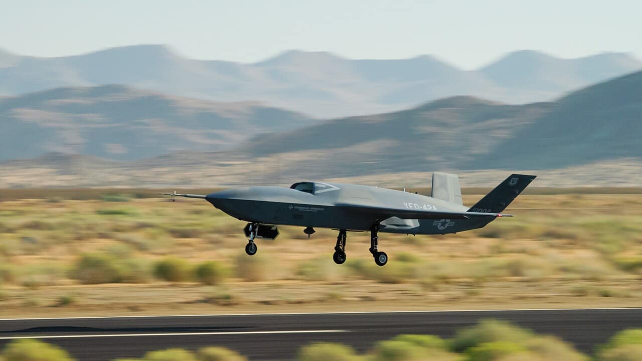 yfq-42a-collaborative-combat-aircraft-flight-test-california