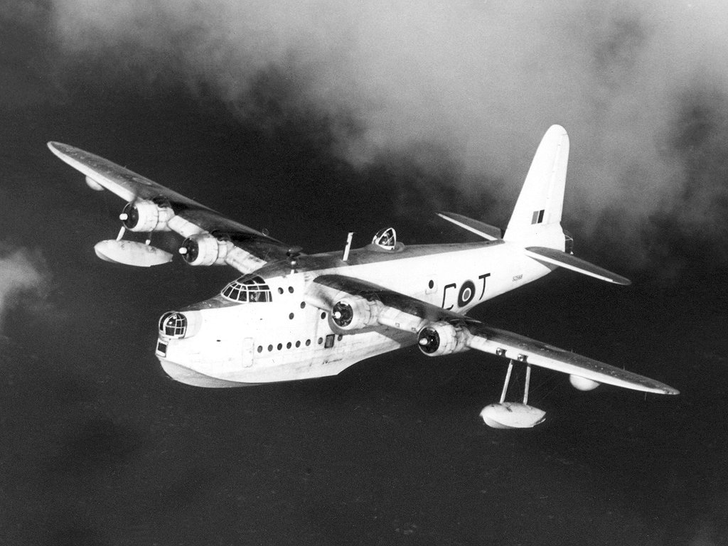 Short Sunderland Mk V. Photo: public domain.