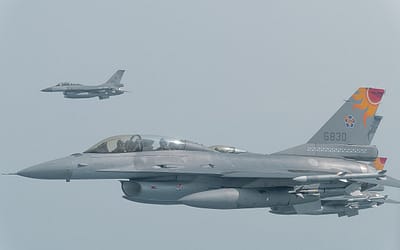 Taiwan’s First F-16V Block 70 Jets Head Home