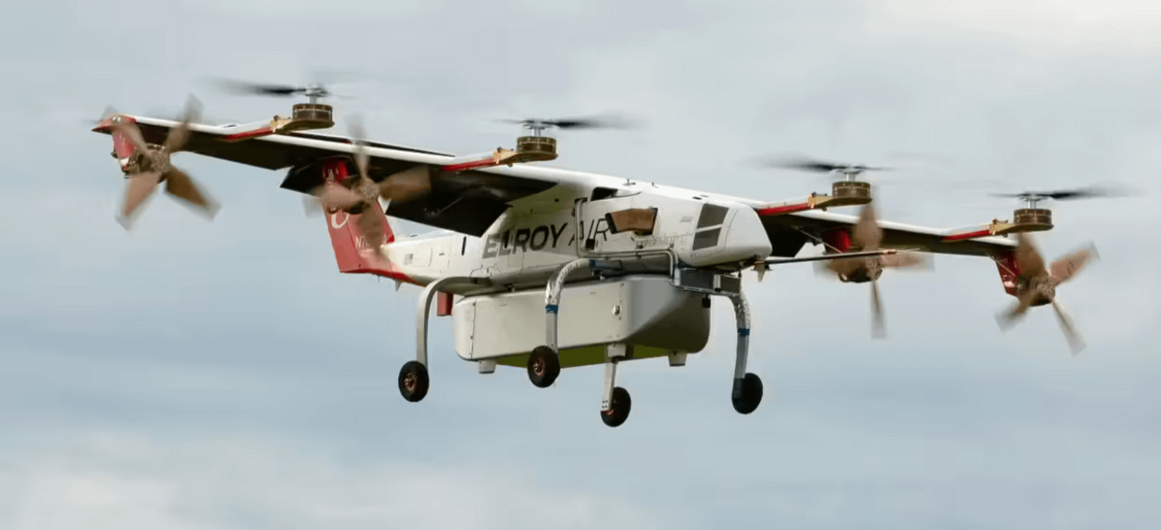 The Cargo Plane That Loads Itself Elroy Air's Chaparral autonomous hybrid-electric VTOL cargo aircraft