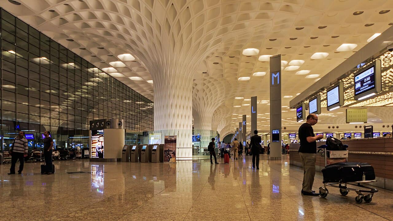 Mumbai international airport terminal