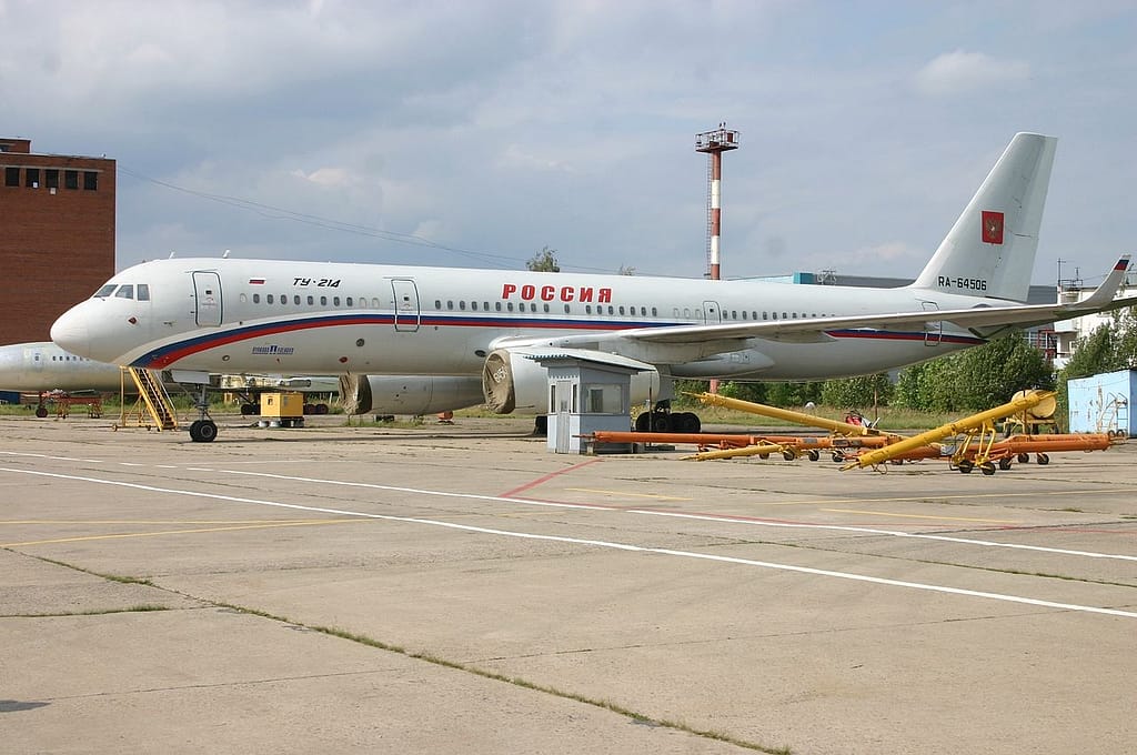 A Rossiya Special Flight Detachment Tupolev Tu-214