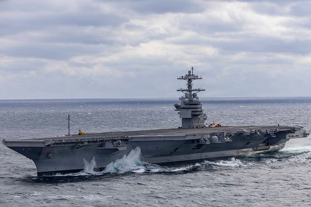 The future USS John F. Kennedy, second Ford-class supercarrier