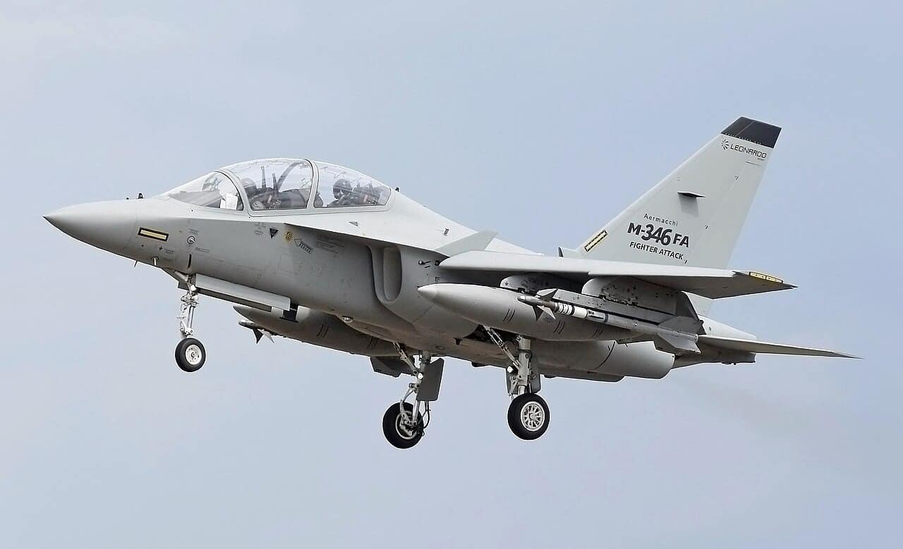 Leonardo M-346 Master advanced jet trainer
