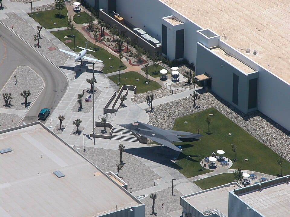 Lockheed Martin F-117 Nighthawk, one of the iconic aircraft developed by Skunk Works, the same division behind the new Replicator drone
