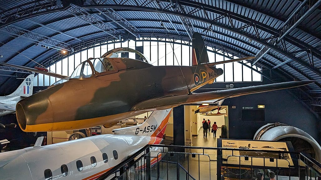 Gloster E.28/39 on display at the Science Museum, London
