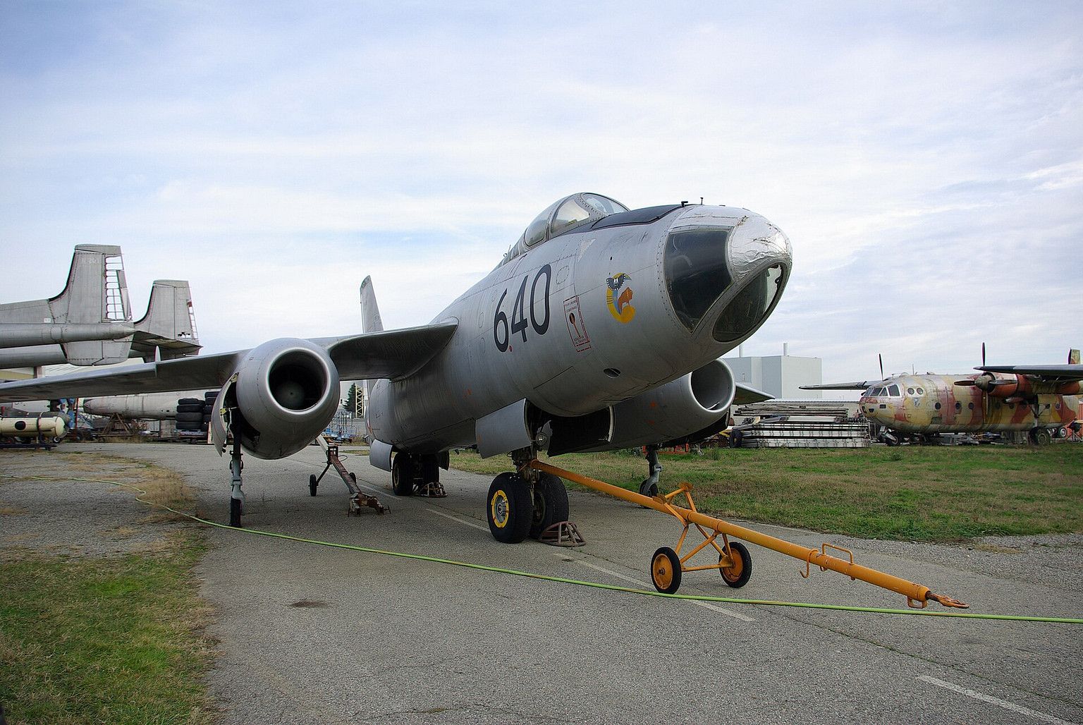 Sud Aviation Vautour IIB light bomber with glazed nose. Photo: Duch.seb / Wikimedia Commons (CC BY-SA 3.0).