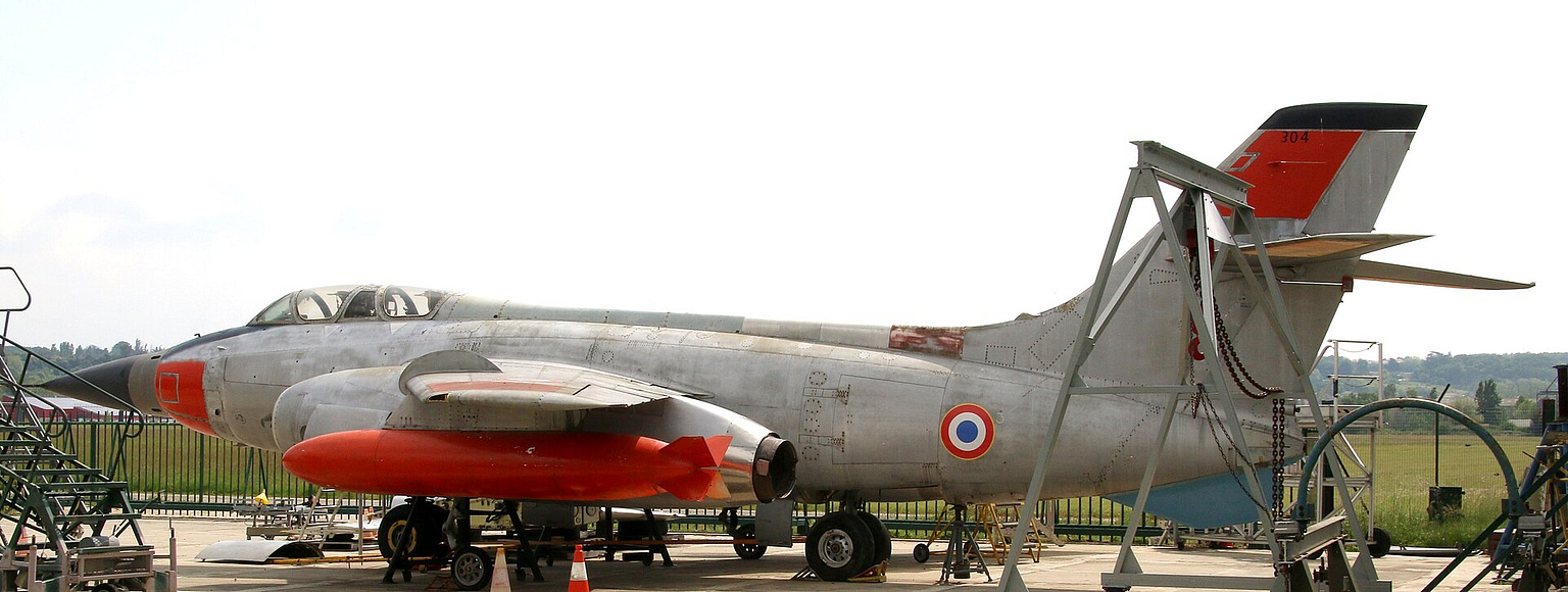 Sud Aviation SO.4050 Vautour IIN night fighter. Photo: Steve Knight / Wikimedia Commons (CC BY 2.0).