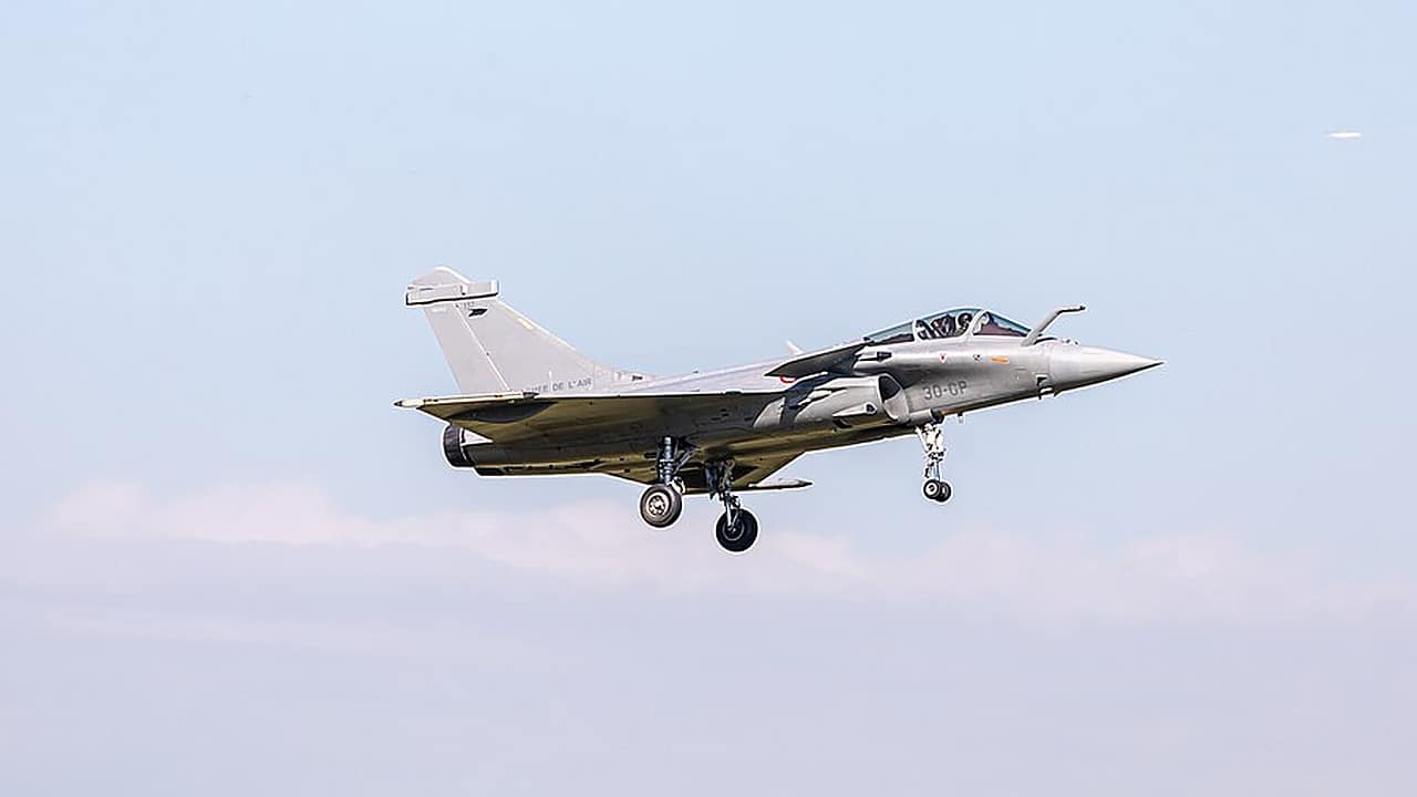 French Air Force Dassault Rafale A French Armee de l Air Rafale of the type France will supply to Ukraine