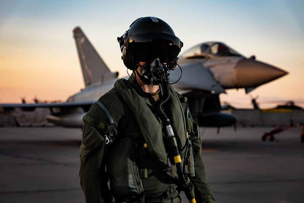RAF Typhoon on Operation Biloxi in Romania