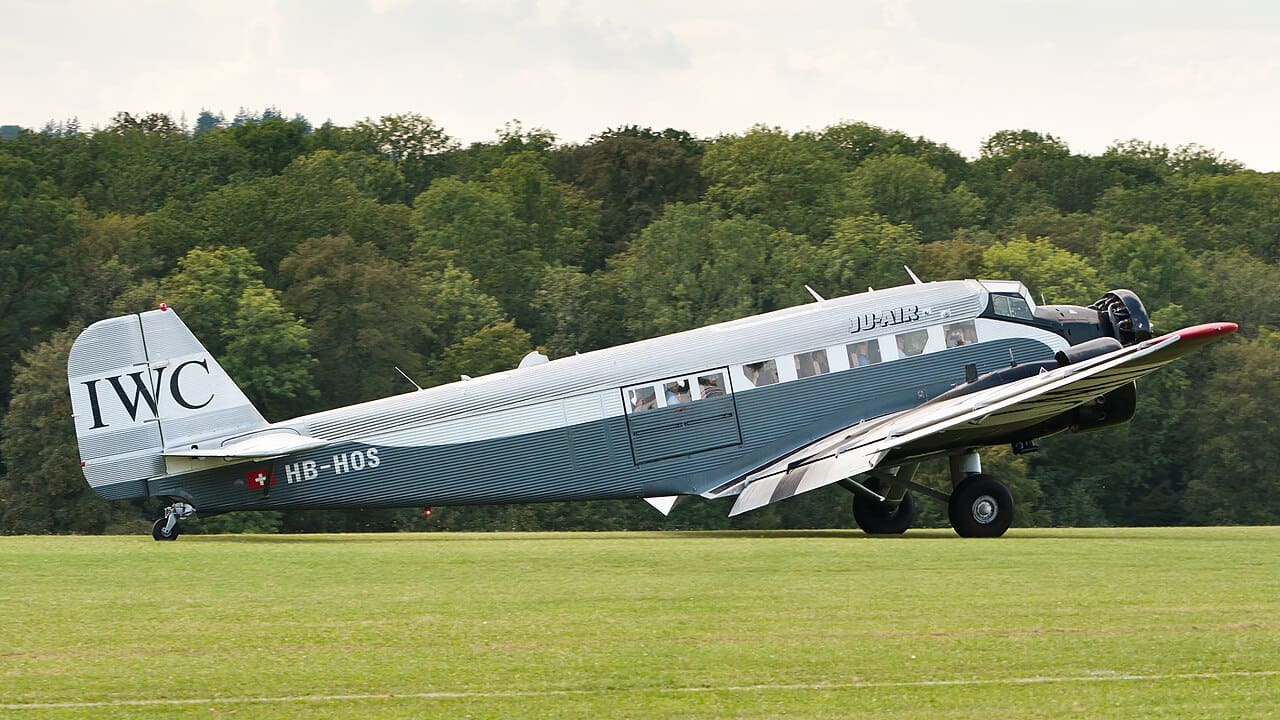 Ju-Air Junkers Ju 52 HB-HOS A Ju-Air Junkers Ju 52/3m of the Swiss operator, built 1939