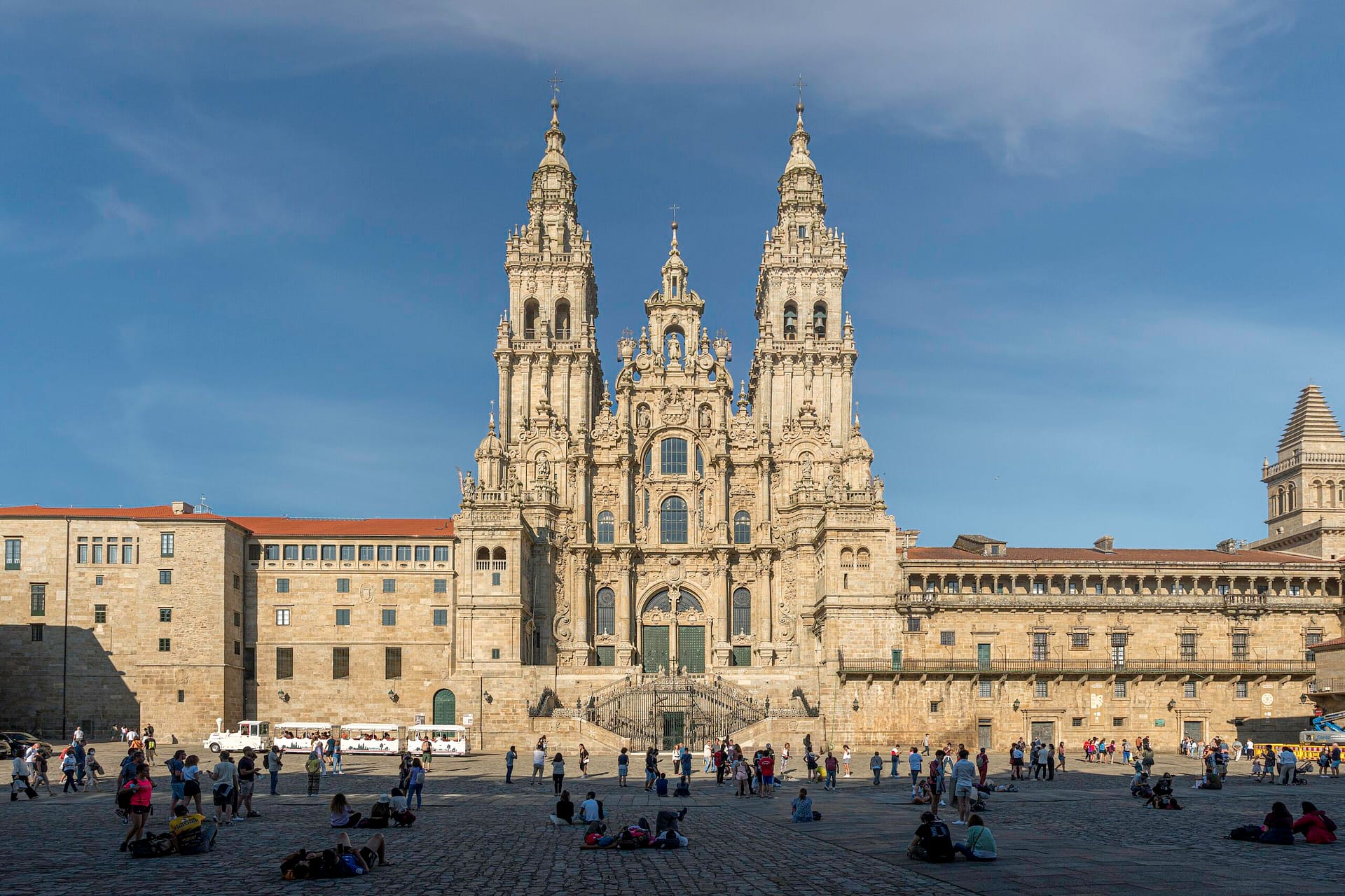 Santiago de Compostela cathedral west facade