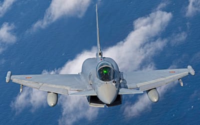 Spain Rolls Out Its First Halcon Eurofighter