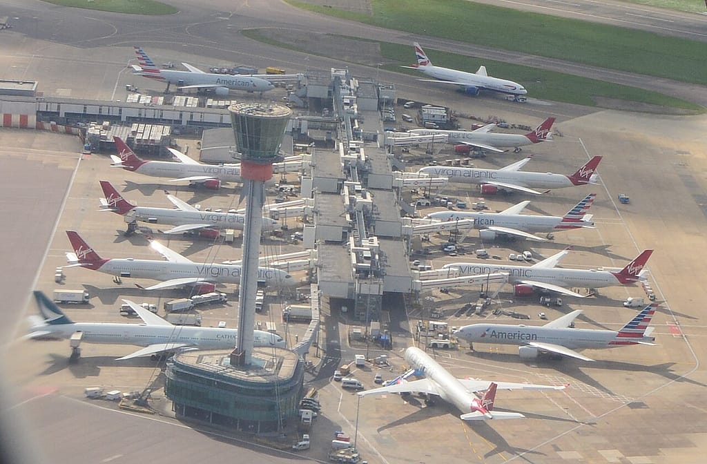 Aircraft at London Heathrow
