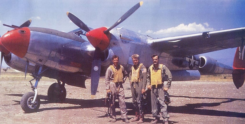 P-38 Lightning of the 15th Air Force