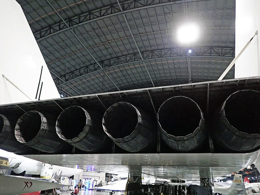 The XB-70 Valkyrie, one of only two built