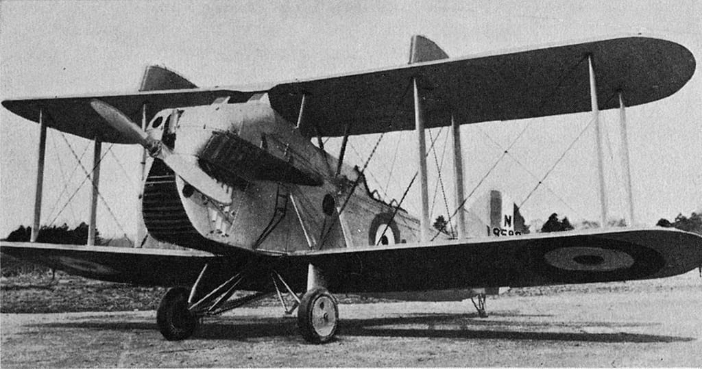 A Blackburn Blackburn converted to a dual-control trainer