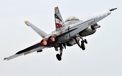 Super Hornet’s Brush with Death Over Chabahar