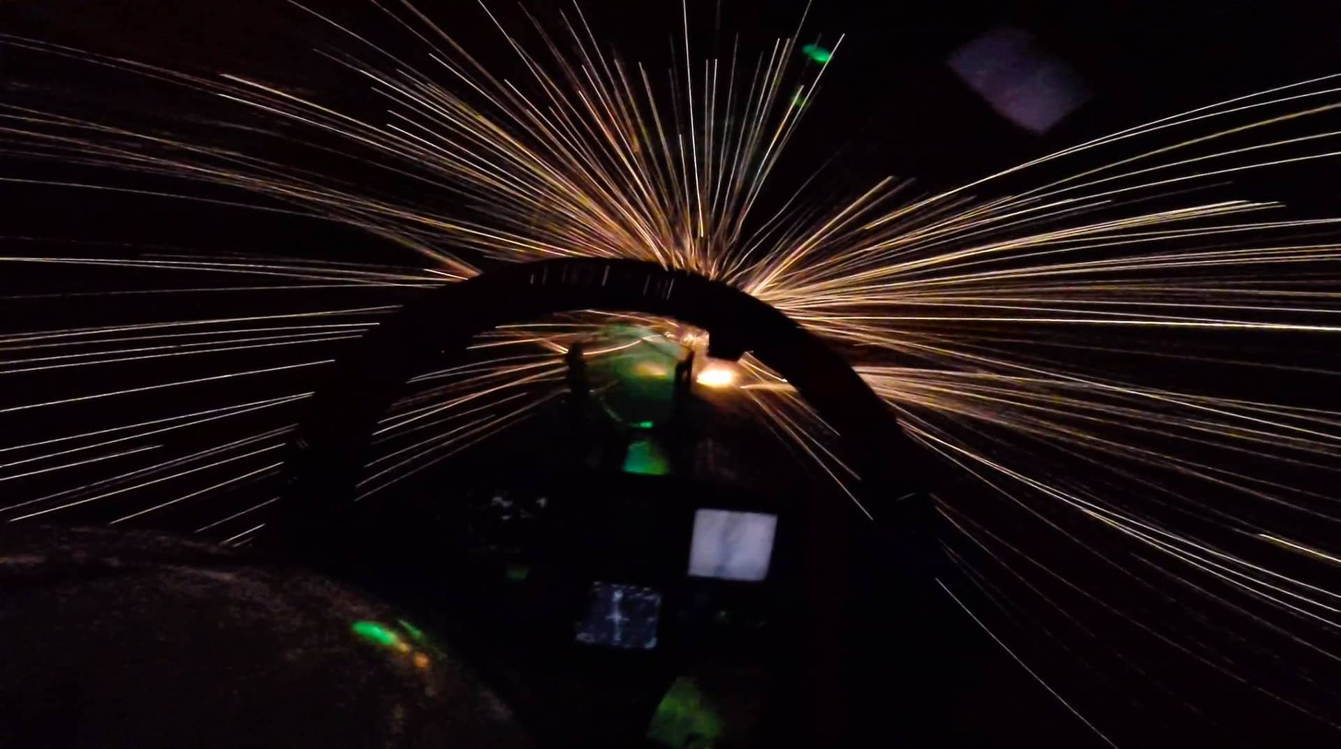 F18 nose cannon firing